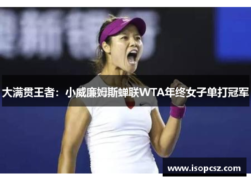 大满贯王者：小威廉姆斯蝉联WTA年终女子单打冠军